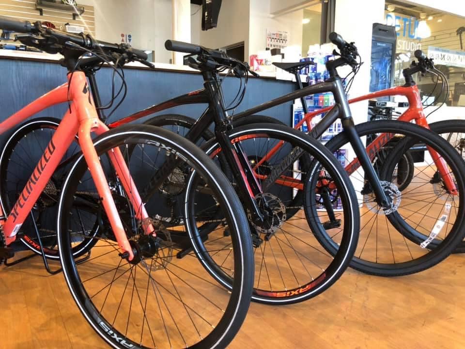 新たな新生活をクロスバイクとともに！！SPECIALIZED、GIANT、MERIDA ...