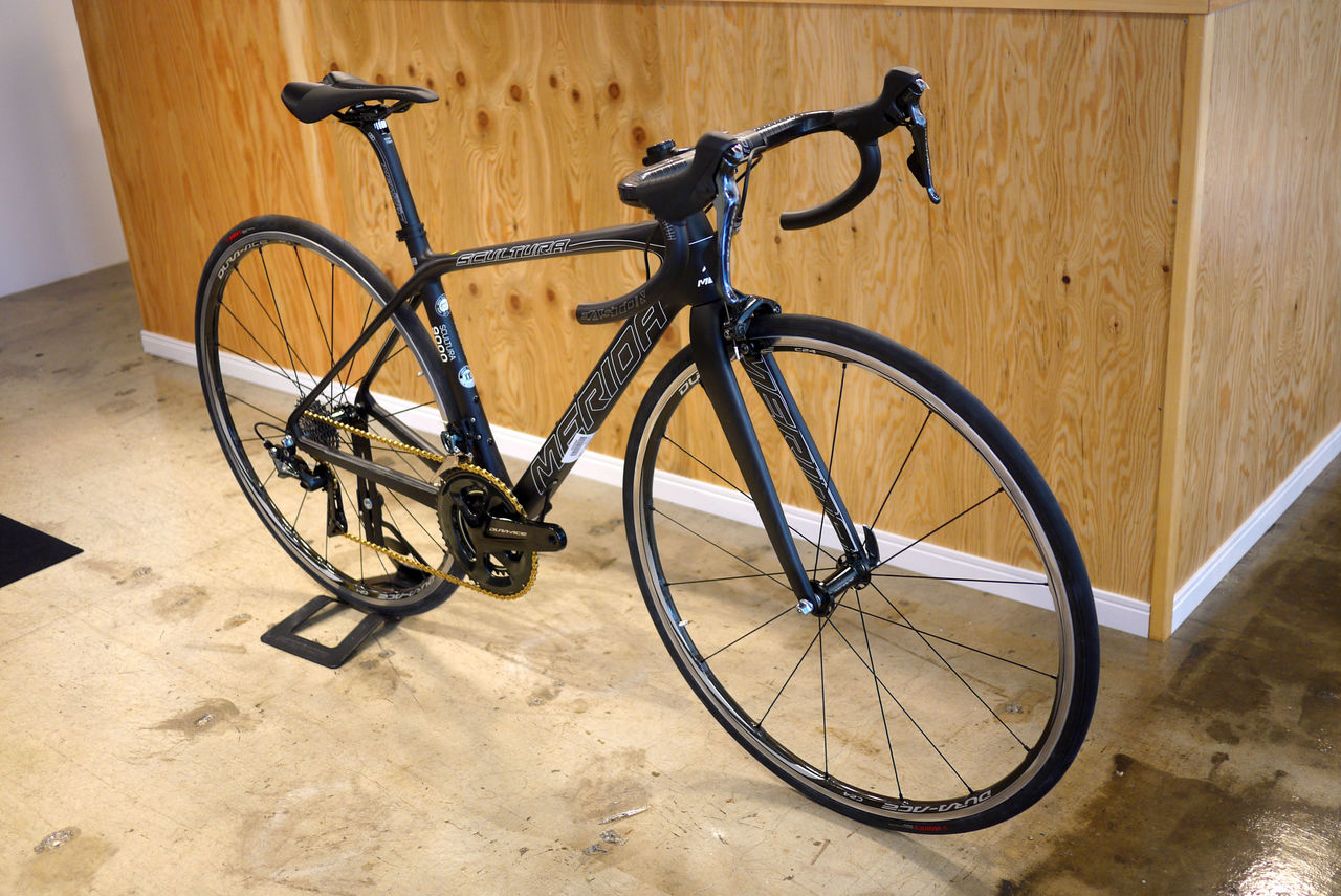 自転車本体 MERIDA SCULTURA 8000-E Dura-Ace 9100 美品 メリダ MERIDA スクルトゥーラ SCULTURA DISC 8000-E ULTEGRA