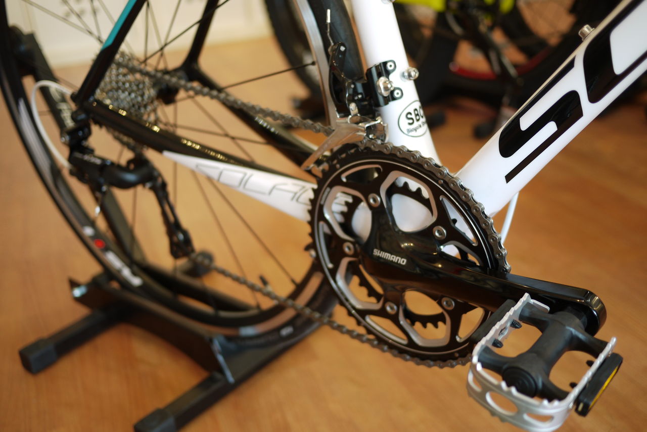 美品　スコット　コンテッサ　ソレイス25.1 サイズ46 白　105　カーボン スコット SCOTT ソレイス CONTESSA SOLACE 25 2016年モデル XXSサイズ