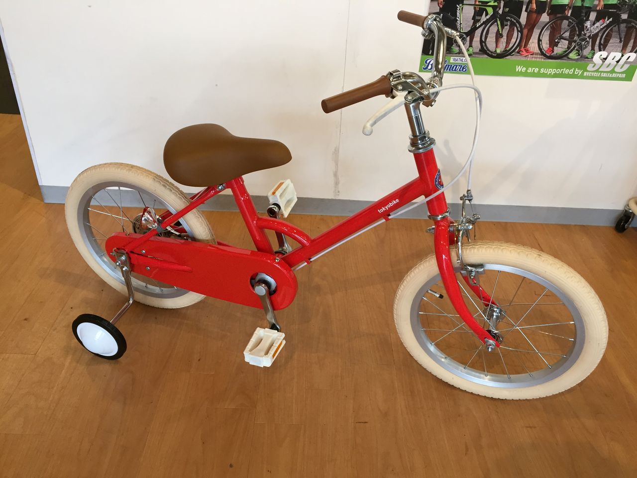 子供車のご紹介♪ : SBC 新着情報 little tokyobike 16インチ トマト 赤