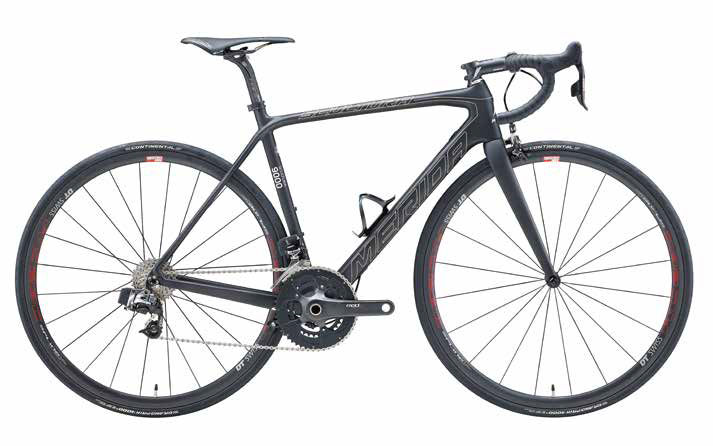 MERIDAフルカーボンロードバイク105 DTSWISS R24 Spline 2018年モデル