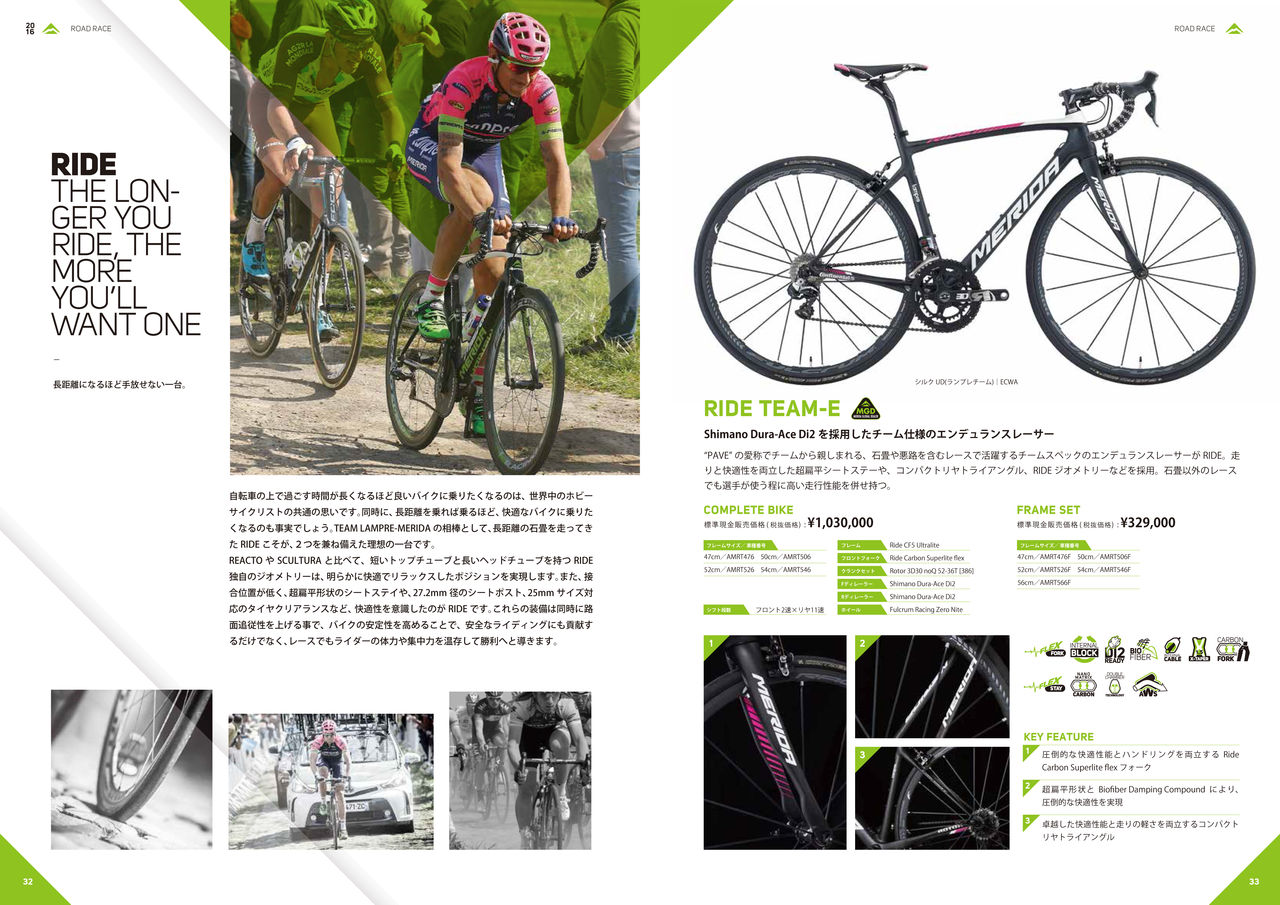 MERIDA2016年フルラインナップ！RIDE 2016年モデル : SBC 新着情報