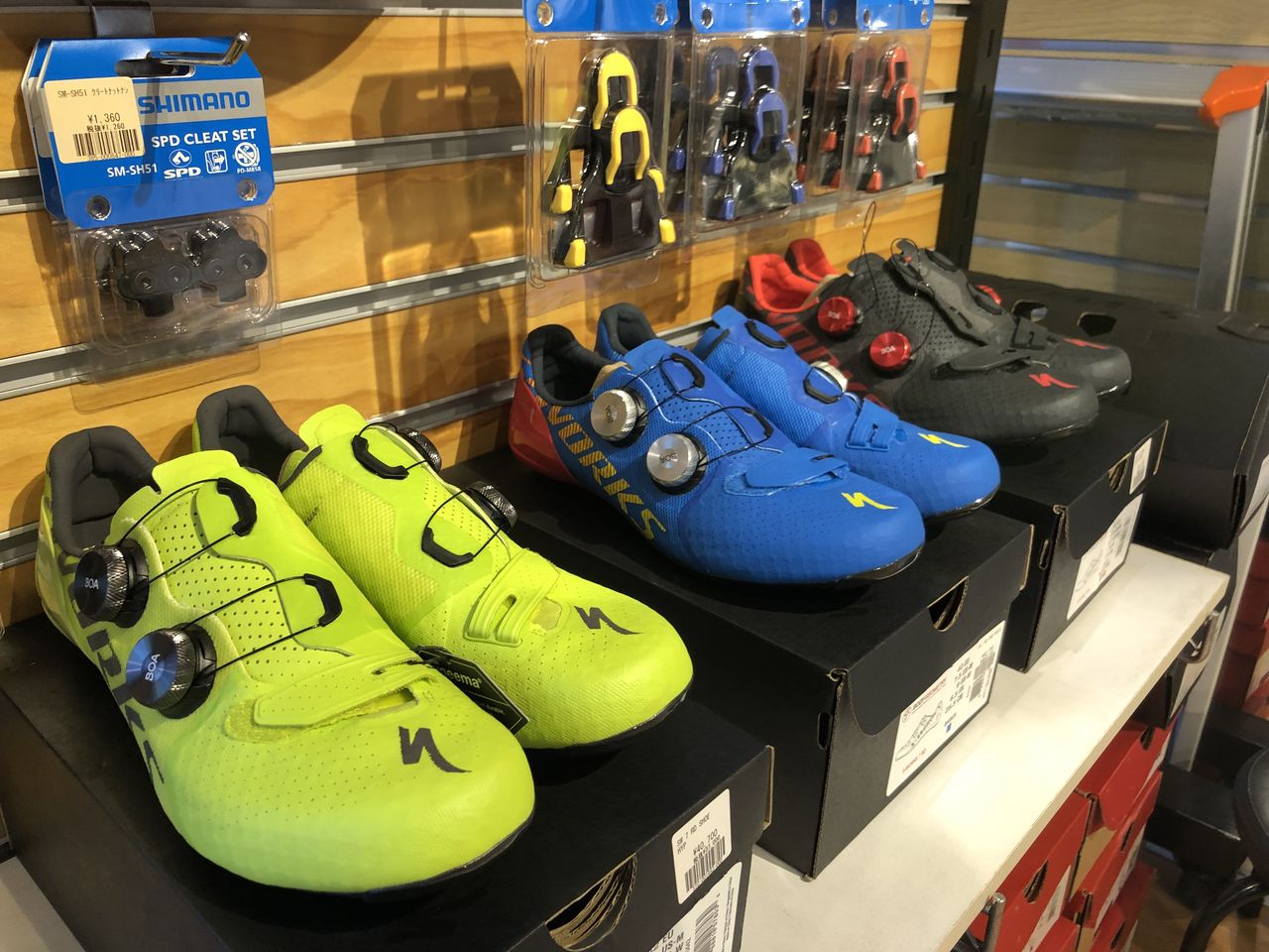 ビンディングシューズでもっと快適に♪ S-WORKS ７ ROAD SHOES : SBC