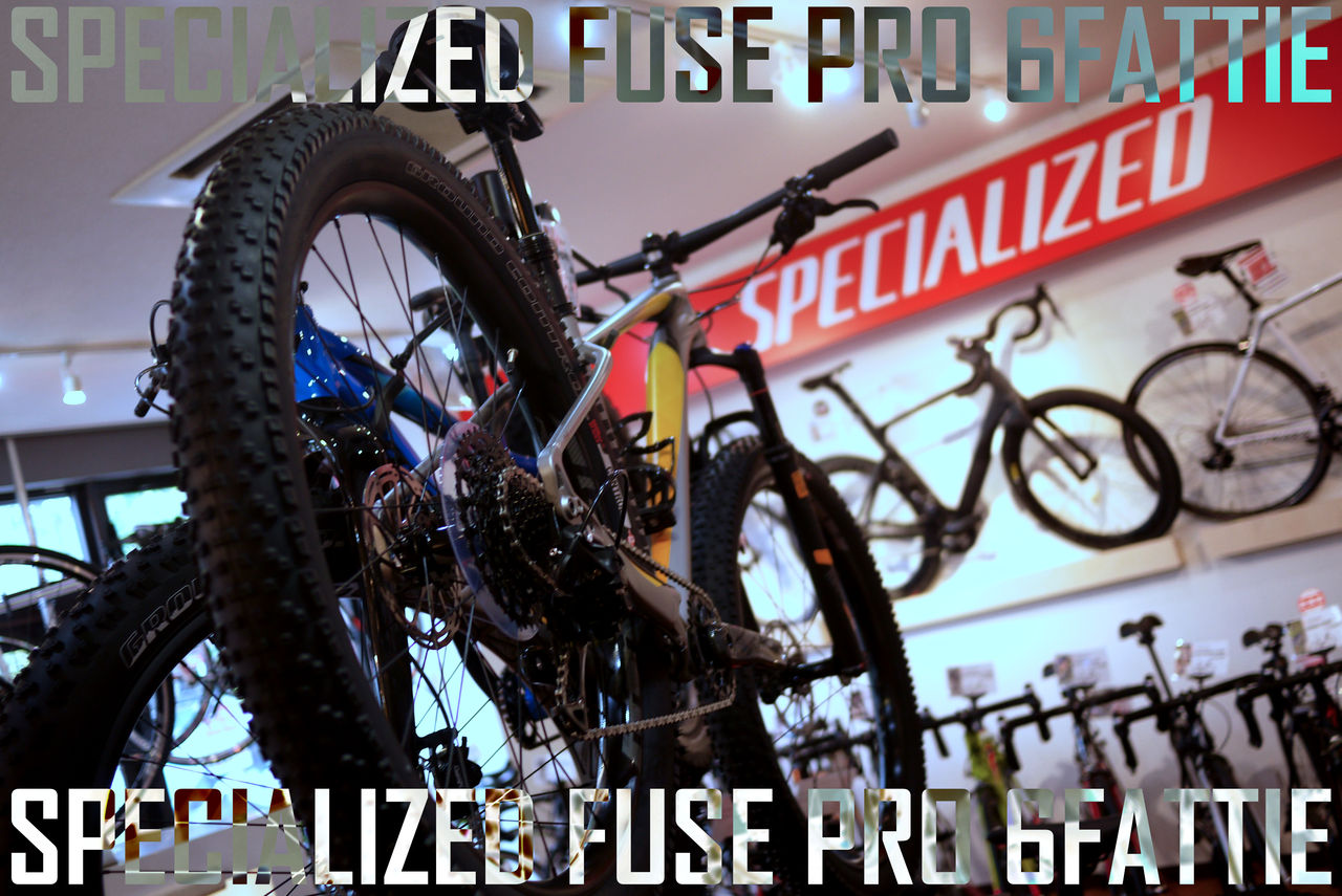 最後の1台！SPECIALIZEDのセミファットMTB FUSE PRO 6FATTIE : SBC 