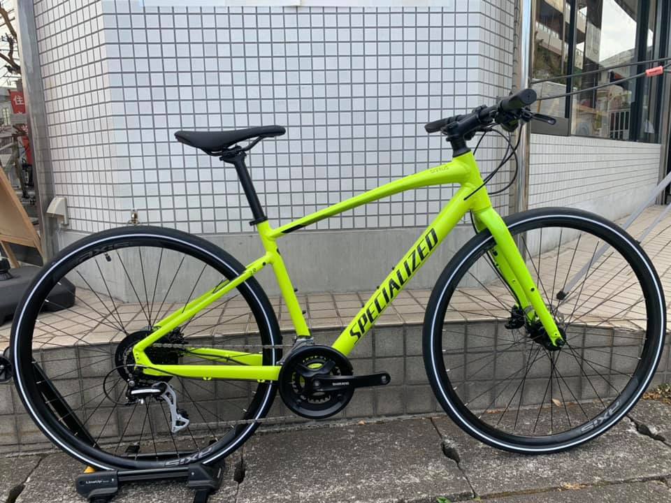 Specialized ライムグリーン クロスバイク　⭐︎引取限定⭐︎ 新生活に向けて！スペシャライズドのクロスバイク大量在庫してます