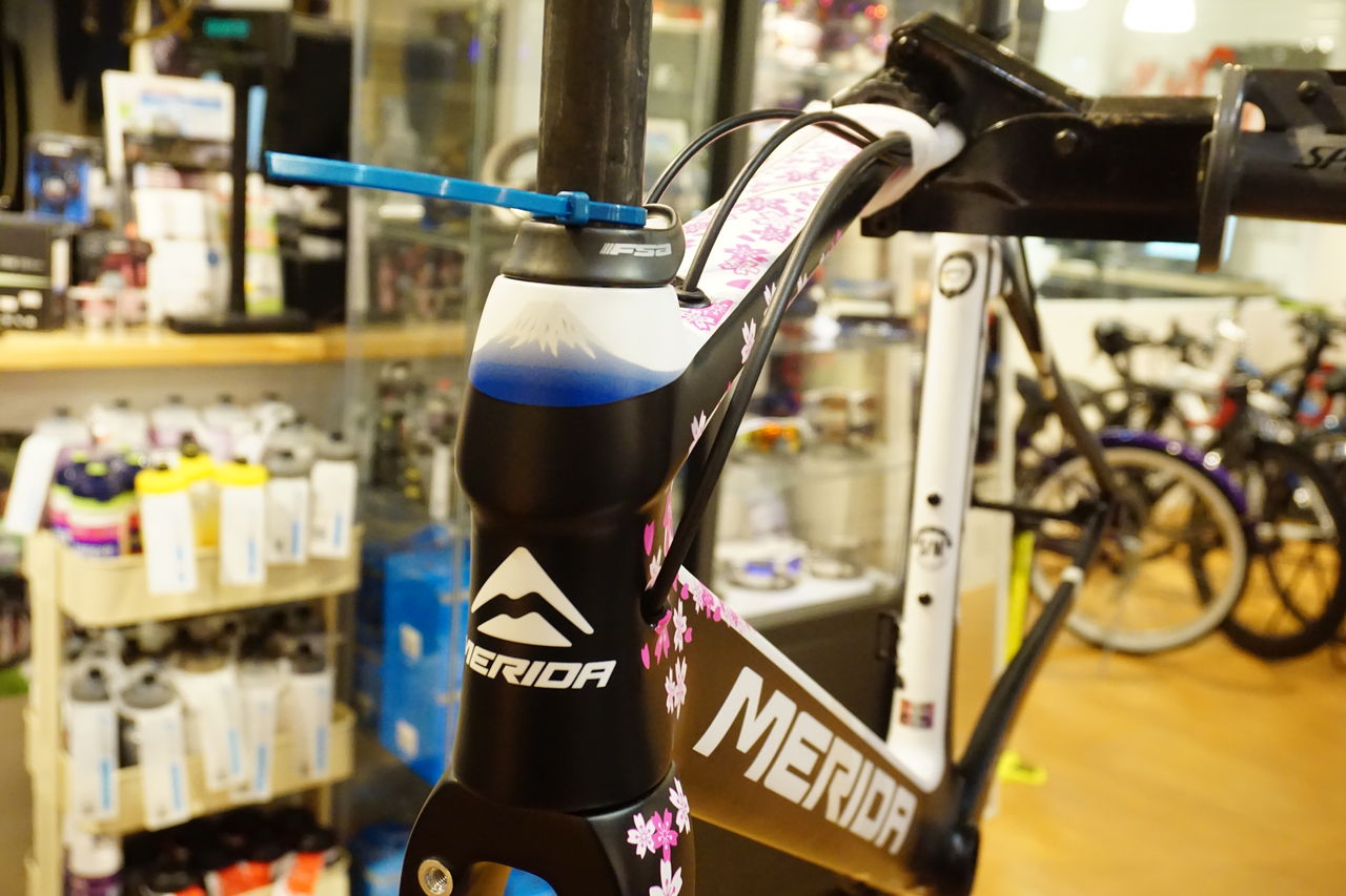 MERIDA REACTO TEAM E フレームのみ【新城幸也サイン入り】 国内限定