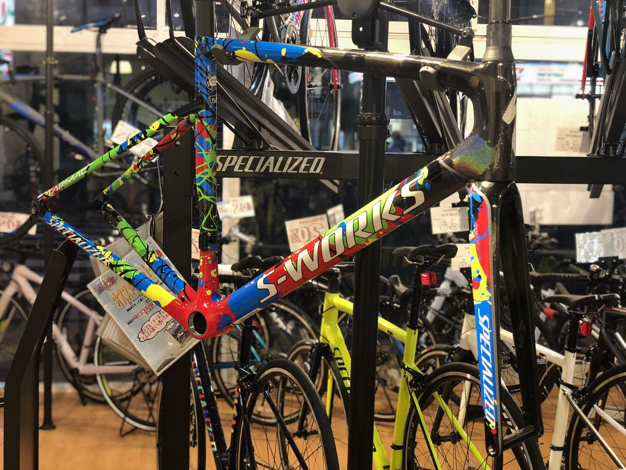sworks tarmac sl6 disc 56サイズ フレーム(訳アリ S-WORKS sworks tarmac sl6 disc 56サイズ フレーム(訳アリ S-WORKS