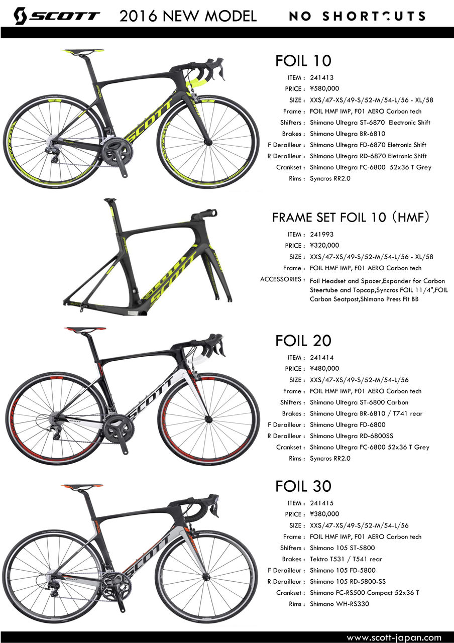 SCOTT FOIL TEAM ISSUE Di2 2016年 2016 Scott Foil – First Look - AeroGeeks