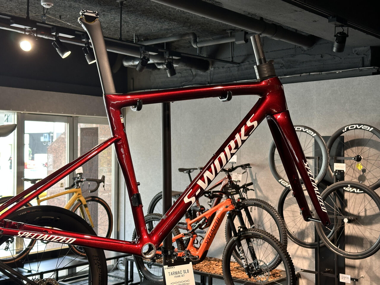 S-WORKS TARMAC SL8フレームから組みませんか? – SBC S-WORKS TARMAC SL8フレームから組みませんか? – SBC