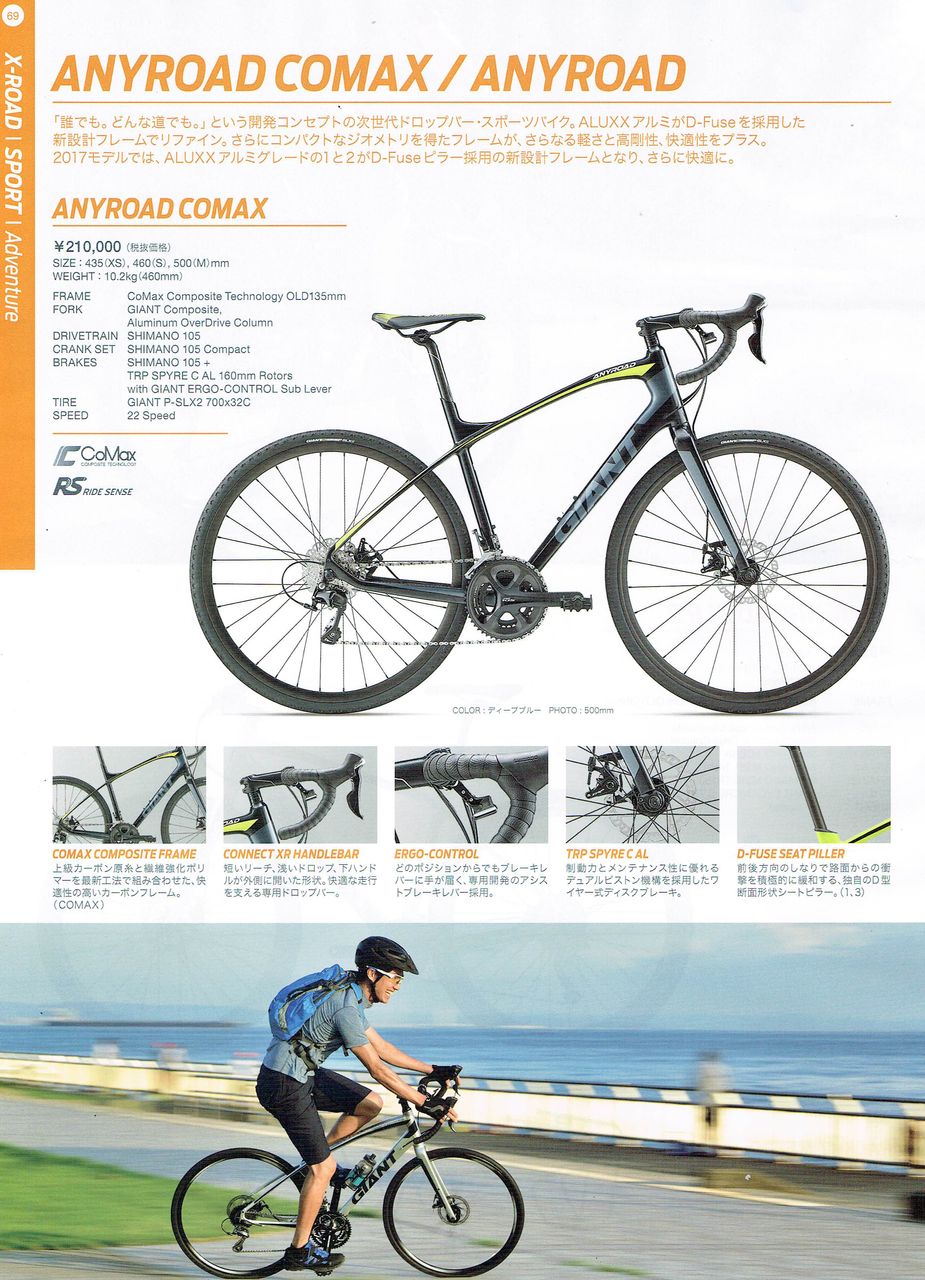2017 giant anyroad comax