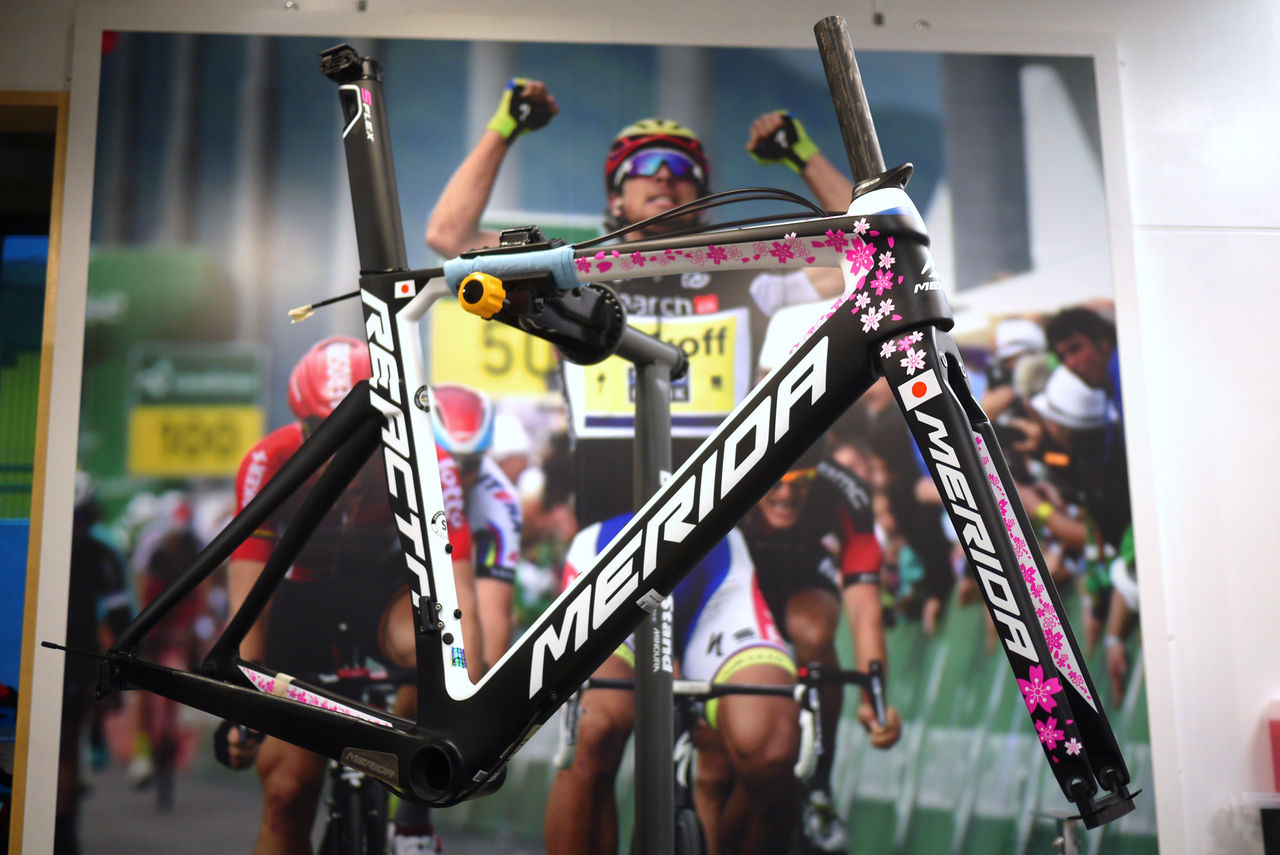 桜リアクト MERIDA 新城幸也モデル 100台限定 希少 メリダ MERIDA REACTO TEAME桜リアクト 100台限定 100本限定の