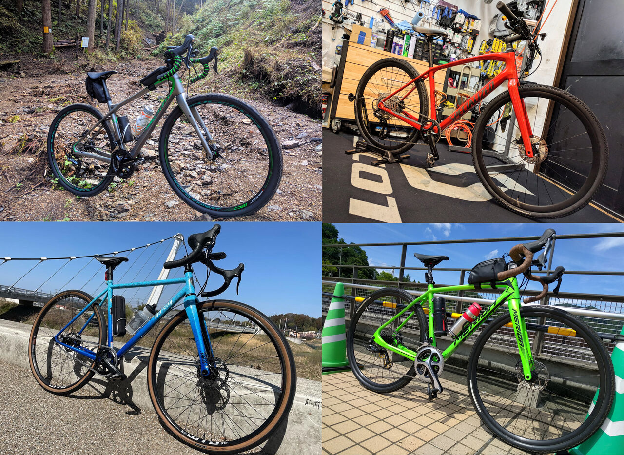 BLUE シクロクロスグラベルロードカーボンフレーム