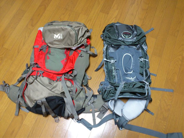 バックパック考察】OSPREY(オスプレー) アトモス50にしました