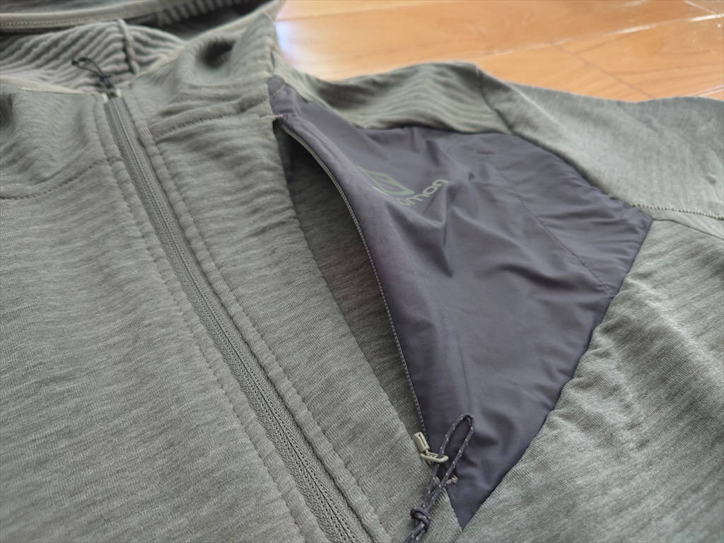 期間限定値下げ　サロモン　エッセンシャル　ライトウォーム　フード付　Lサイズ レビュー】SALOMON ESSENTIAL LIGHTWARM HOODED : u n l i m i t e d
