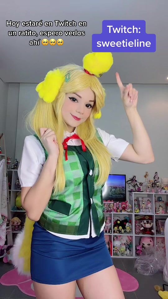 Mi Twitch: sweetieline #canelita #animalcrossing #cosplay : TikTok乳揺れまとめ部