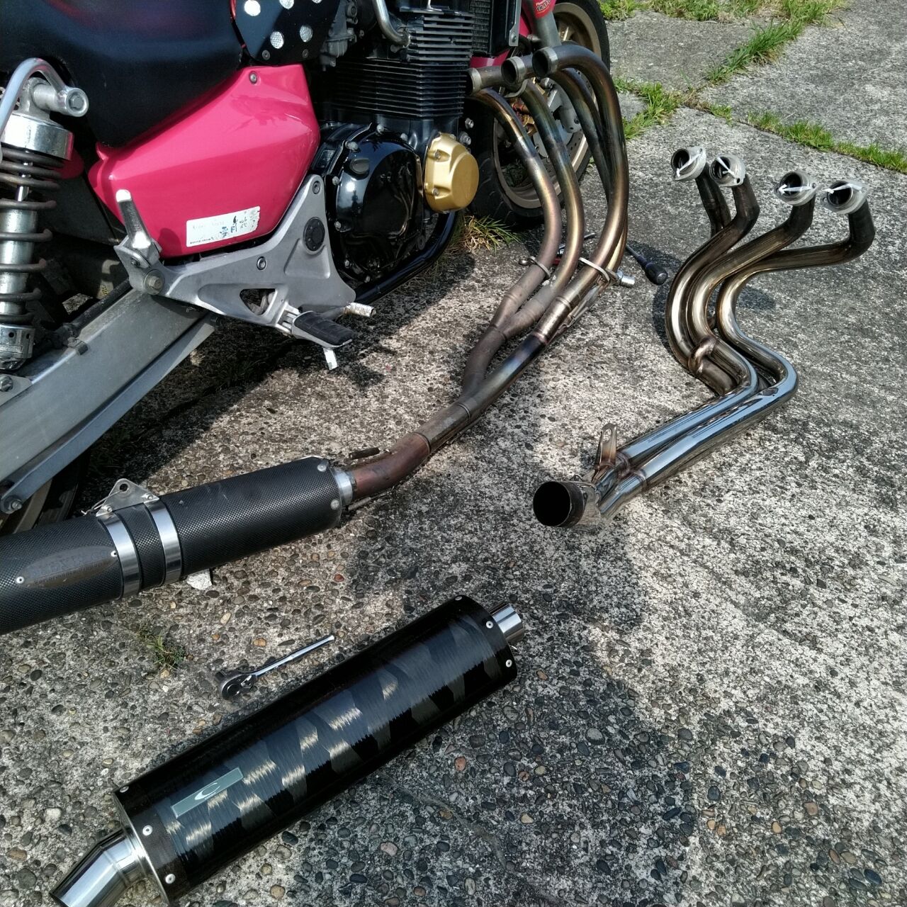 SP忠男スーパーコンバット Yahoo!オークション - FZ400 4YR SP忠男 スーパーコンバット
