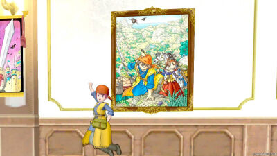 Vジャンプ2024年7月号】家具『壁かけDQ8の絵』をGET : ひづきの