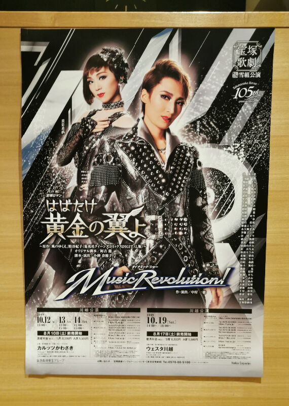 雪組 全国ツアー公演 はばたけ黄金の翼よ～原作「風のゆくえ