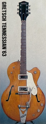 GRETSCH グレッチ ベース エレキベース 浅井健一 椎名林檎 チバユウスケ 浅井健一 「Gretsch Tennessean 1963」 : A CITY OF BLANKEY TO BE JET