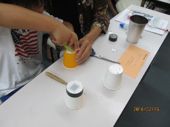 紙コップカメラと望遠鏡そしてcdコマにジャイロ効果実験 小学校理科教材ヒント