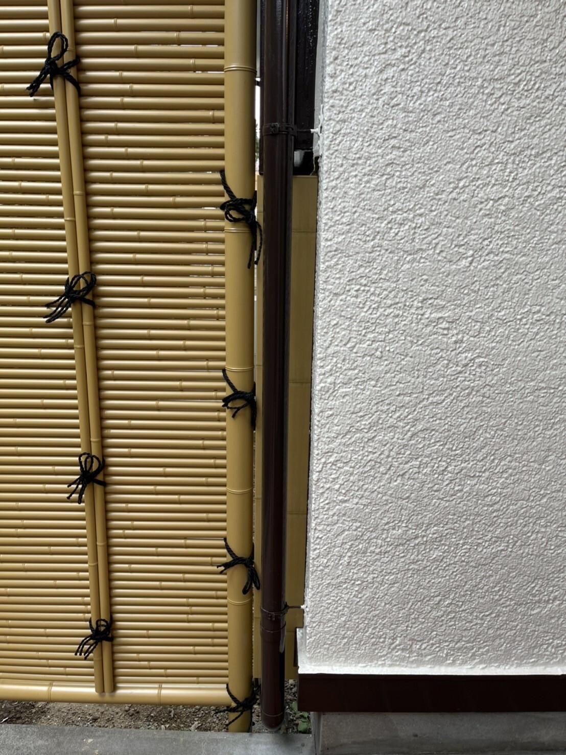 竹垣交換【タカショー:人工強化竹垣(完成品)】 : 『シーン 竹垣交換【タカショー:人工強化竹垣(完成品)】 : 『シーン
