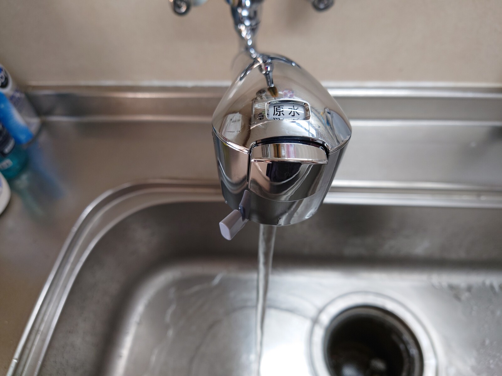 タカギ蛇口一体型浄水器 壁出しタイプ シーン ホーム ファクトリー リフォーム日記 0