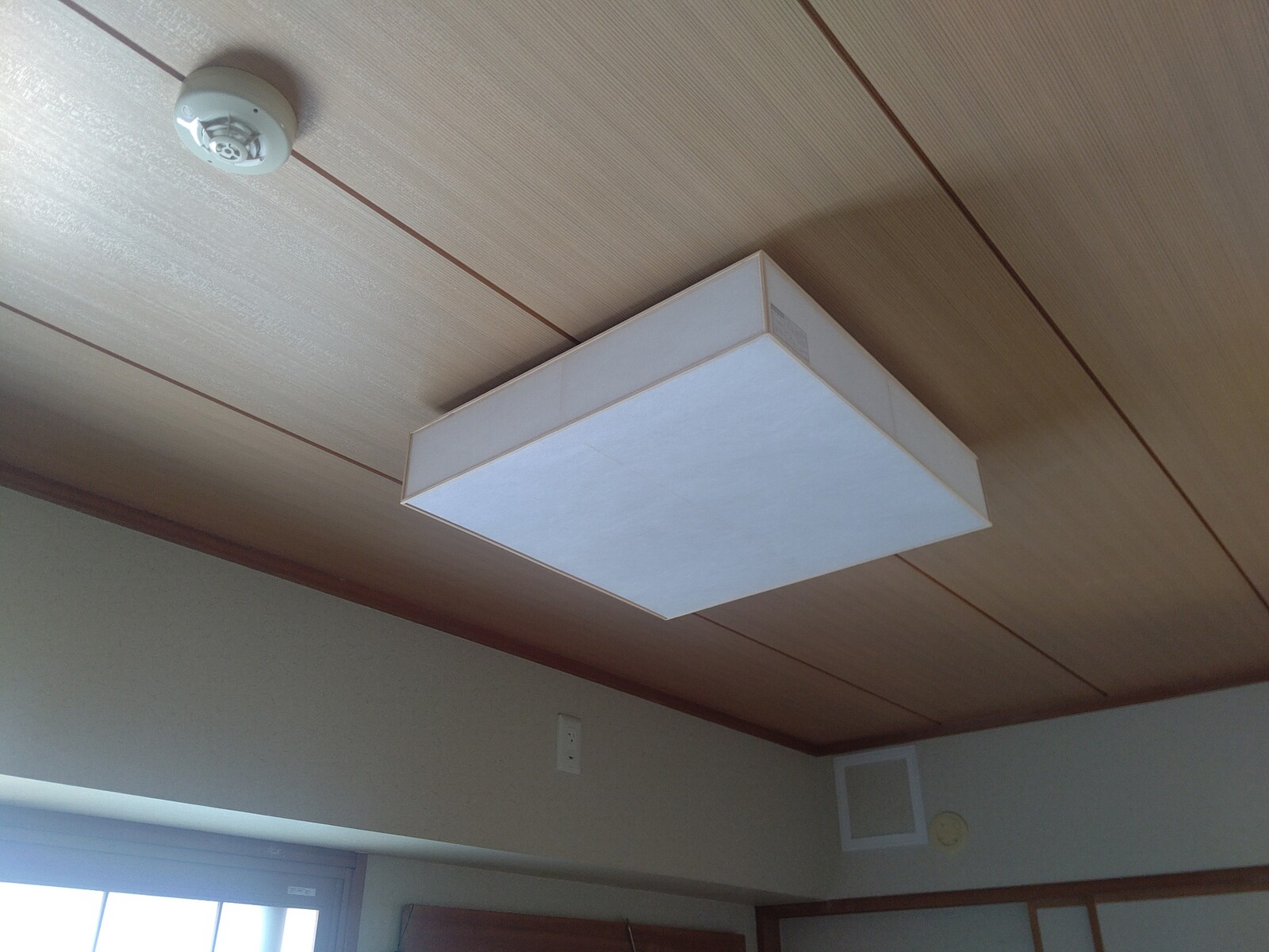 和室照明交換 調光 調色機能付きled一体型 シーン ホーム ファクトリー リフォーム日記 0