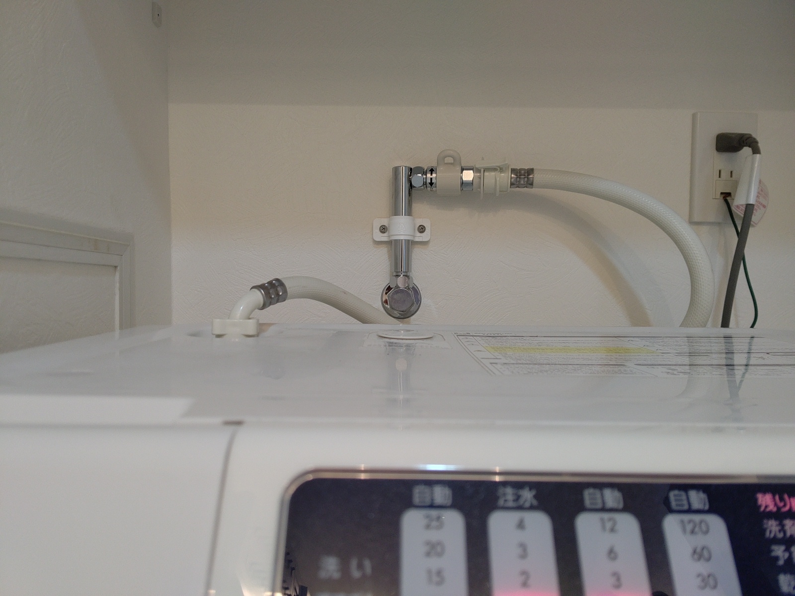 洗濯機水栓交換 Panasonic 壁ピタ水栓 シーン ホーム ファクトリー リフォーム日記 0 洗濯機水栓交換 Panasonic 壁ピタ水栓 シーン ホーム ファクトリー リフォーム日記 0