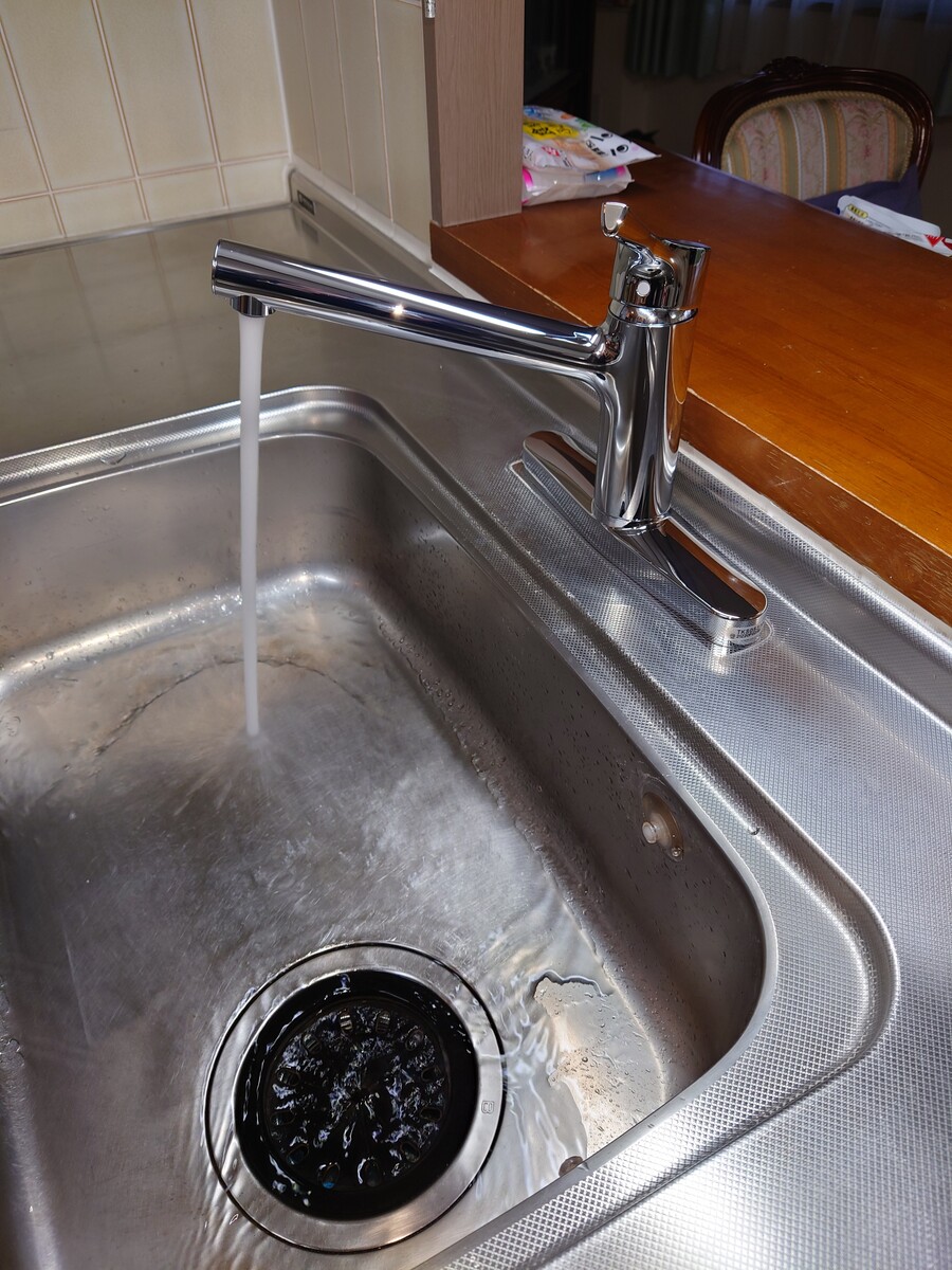 人気スポー新作 giraffe様専用 キッチン水栓 TOTO TKS05310J ienomat