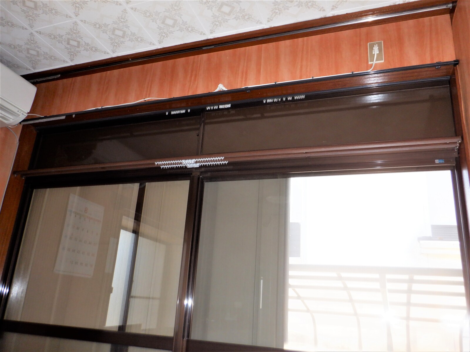 欄間（ランマ）窓のガラスをアルポリックに交換 : 『シーン・ホーム