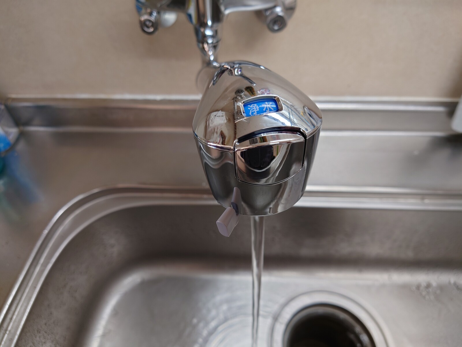 タカギ蛇口一体型浄水器 壁出しタイプ シーン ホーム ファクトリー リフォーム日記 0