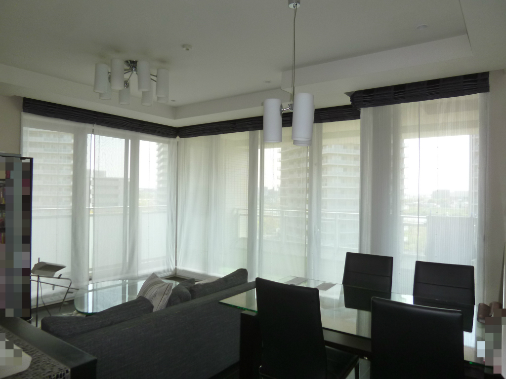 窓まわり工事＜リリカラ：ダブルシェード取付＞ : 『シーン