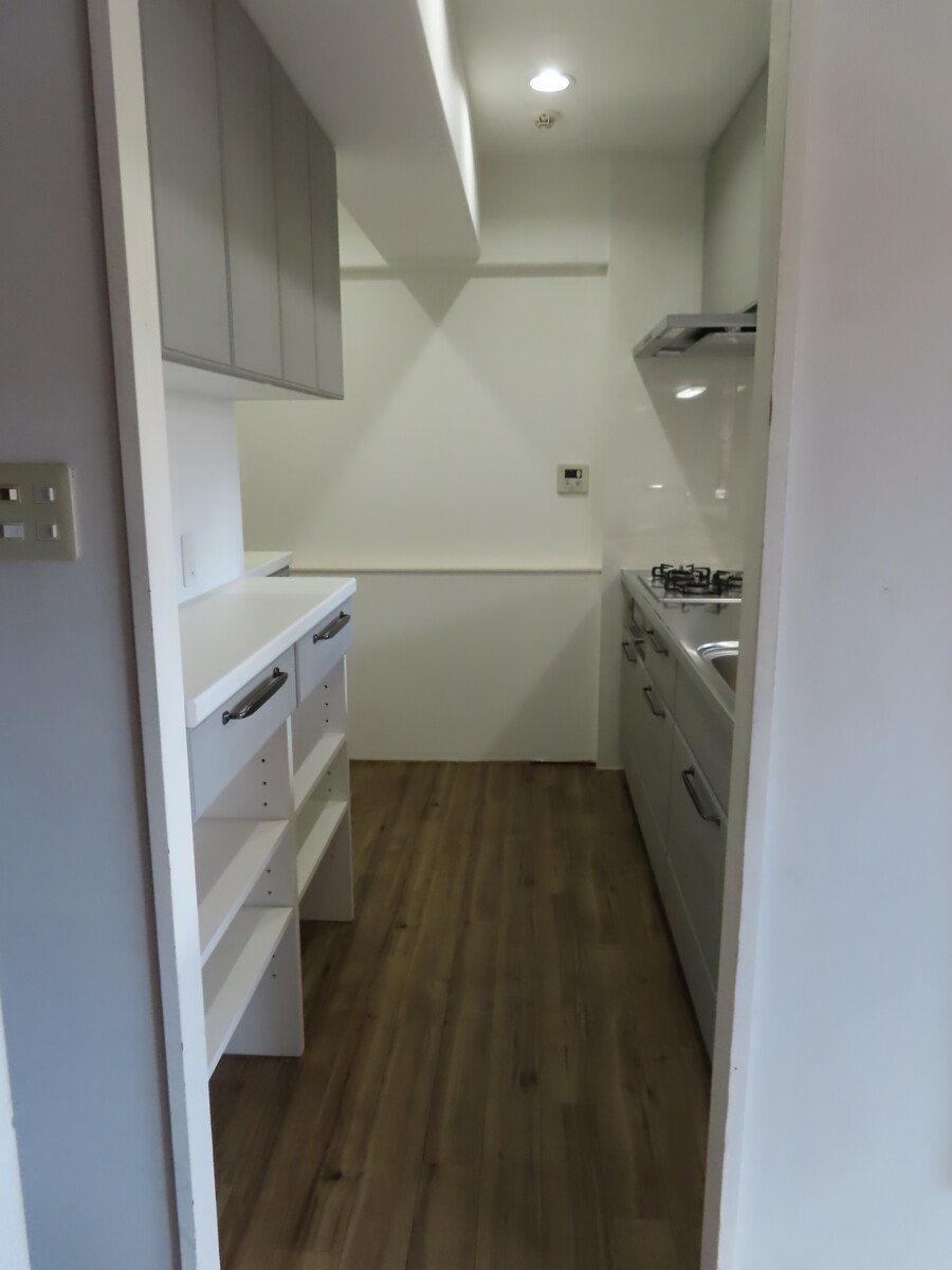 キッチン クリナップ ステディア 片面ハイフロア カウンター 奥行550 300 シーン ホーム ファクトリー リフォーム日記 0