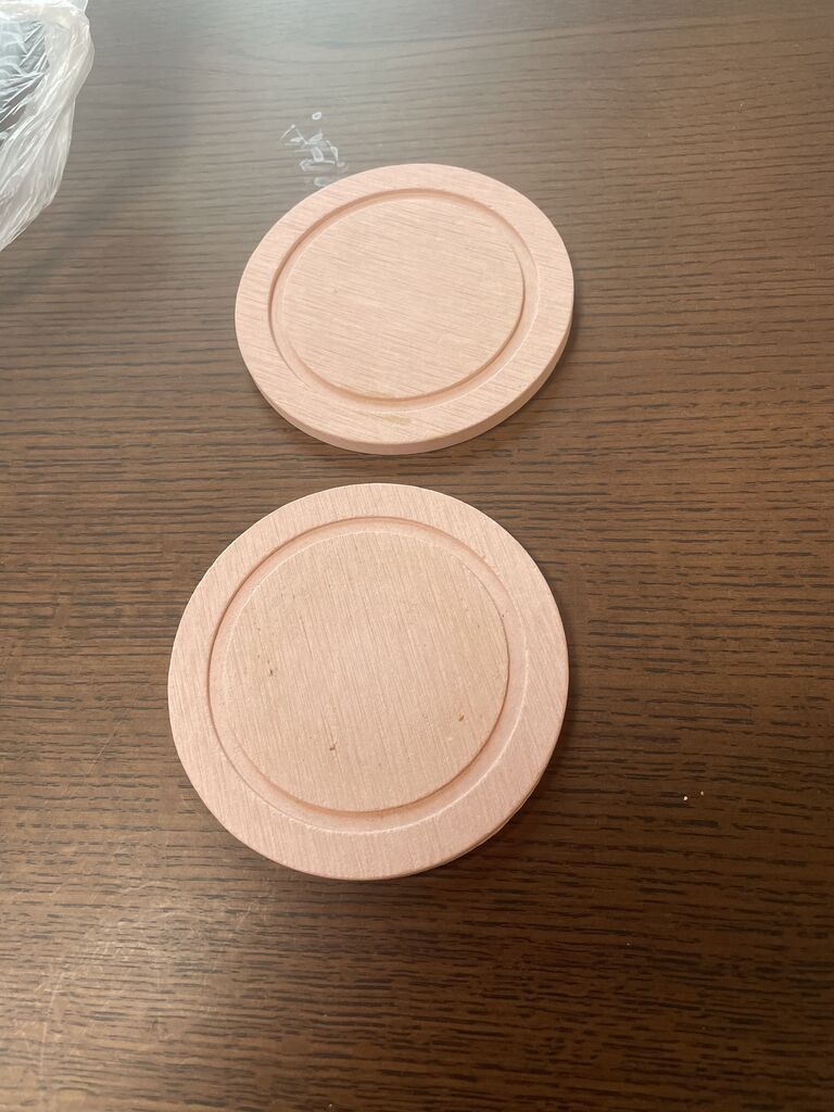 ニトリの珪藻土コースターを回収してもらう 蓼科ヒュッテ