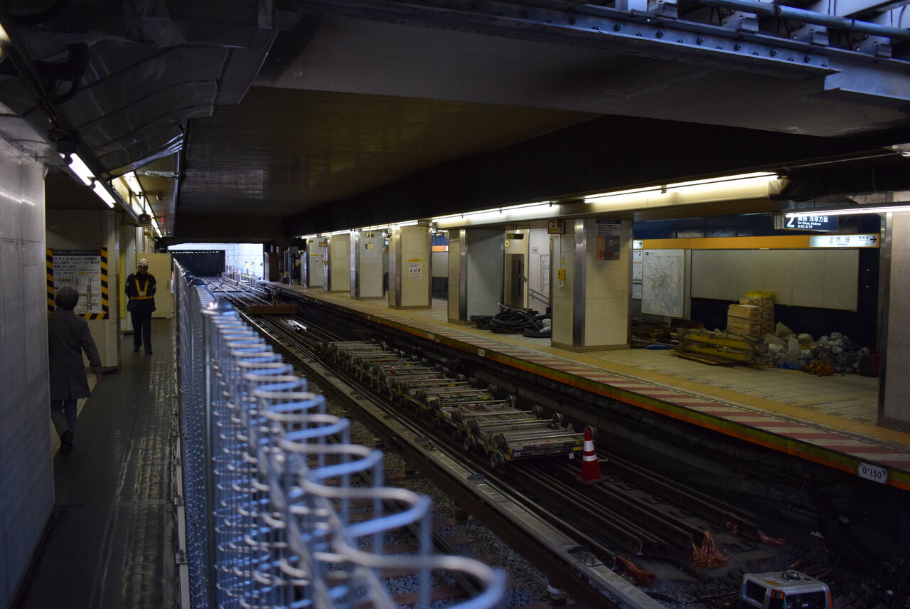 銀座線渋谷駅新ホームが運用開始 Schulze Blog