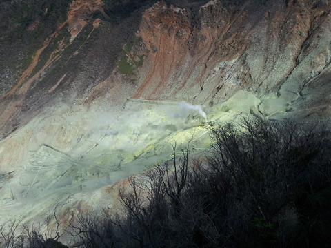 大涌谷噴気