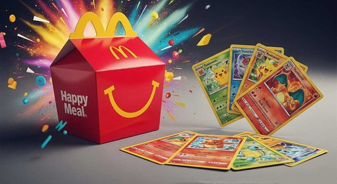 マクドナルドのハッピーセットによるポケモンカードアイキャッチ画像
