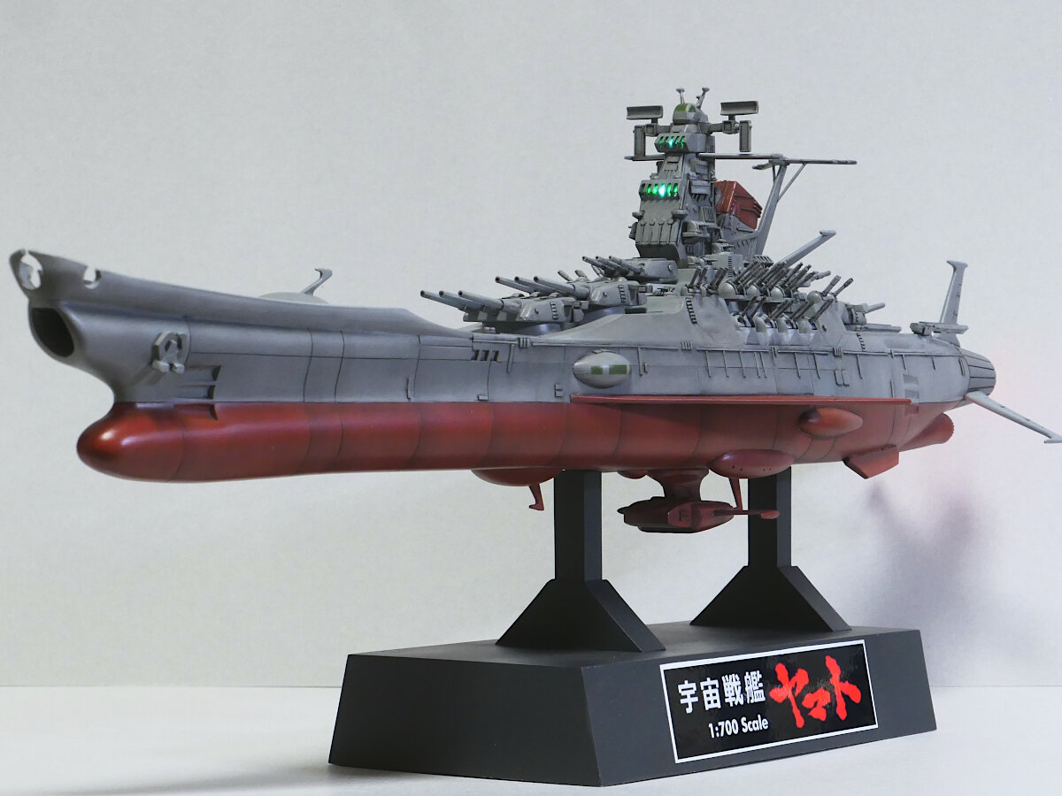 完成】宇宙戦艦ヤマト・旧キット・1/700 : 電飾模型工房 完成】宇宙戦艦ヤマト・旧キット・1/700 : 電飾模型工房
