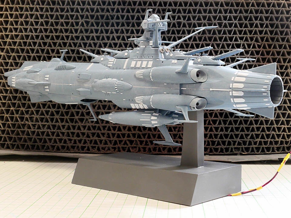 1/700アンドロメダ・旧キット 製作-2 : 電飾模型工房