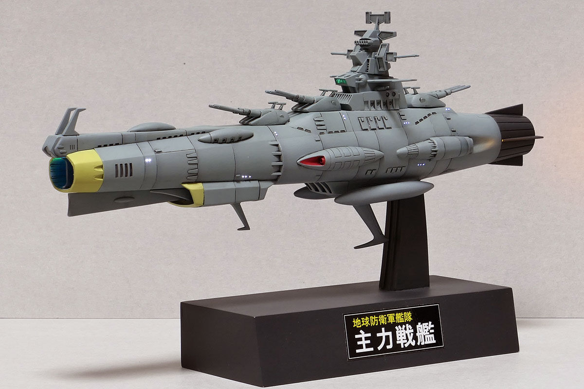 完成】主力戦艦・旧キット(1作目) : 電飾模型工房