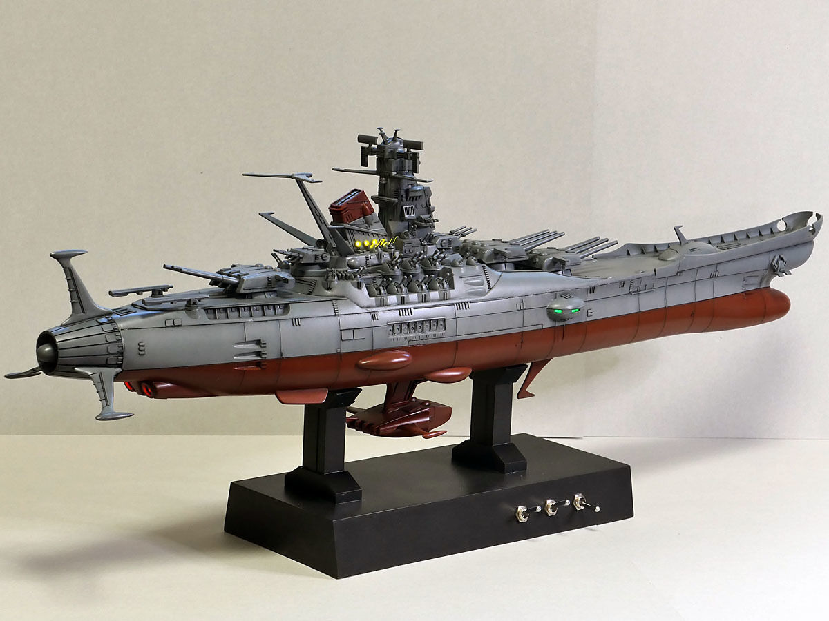 完成品】コズミック・ヤマト、1/500スケール : 電飾模型工房