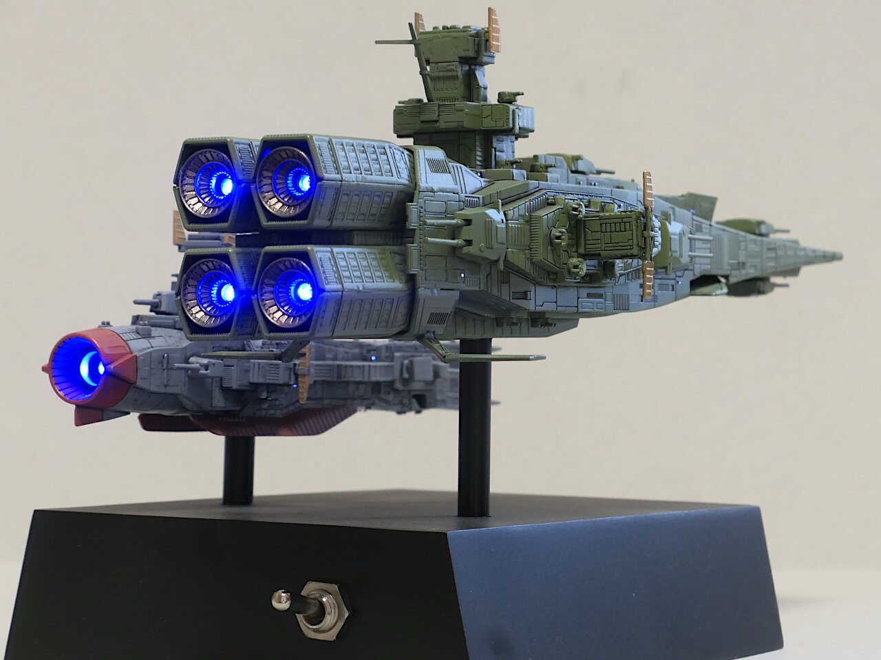 完成】EXモデル・サラミス&マゼラン : 電飾模型工房 完成】EXモデル・サラミス&マゼラン : 電飾模型工房