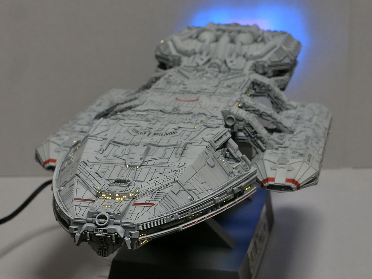 ギャラクティカ模型完成品 完成】宇宙空母ギャラクティカ : 電飾模型工房