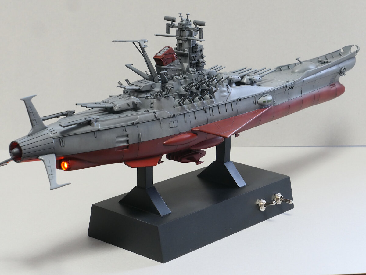 完成】宇宙戦艦ヤマト・旧キット・1/700 : 電飾模型工房