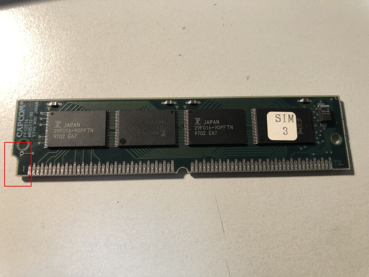 CPS3 メモリー 128M 128MB SIMM CP3 カプコン ジャンク品 Game Accessory | Simms Memory | Arcade Coin | Cps3 Arcade