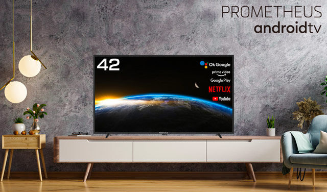 Android TV 42型チューナーレステレビ UQPATV42FHD-E : SCRATCH