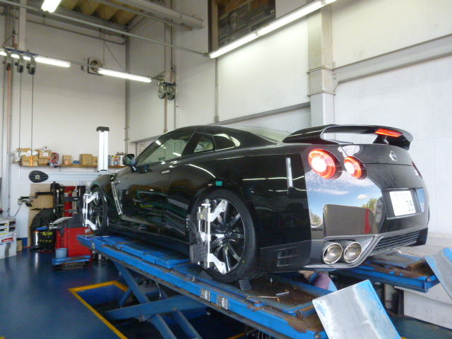 車高調取り付け アライメント Pro Shop Screen Work Diary