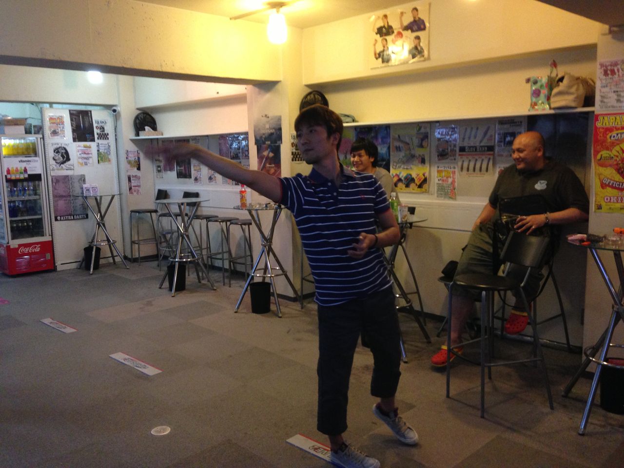 相変わらず綺麗なフォームだねぇ ダーツマニアックス Darts Maniax