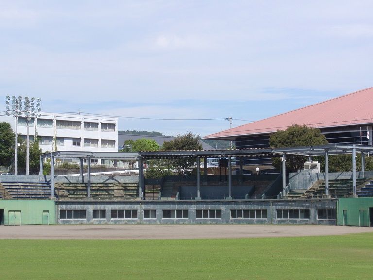 いの町総合運動場野球場 天王球場 野球場巡り