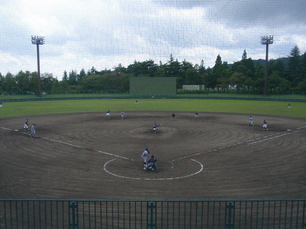 日光運動公園野球場 日光市所野運動公園野球場 野球場巡り